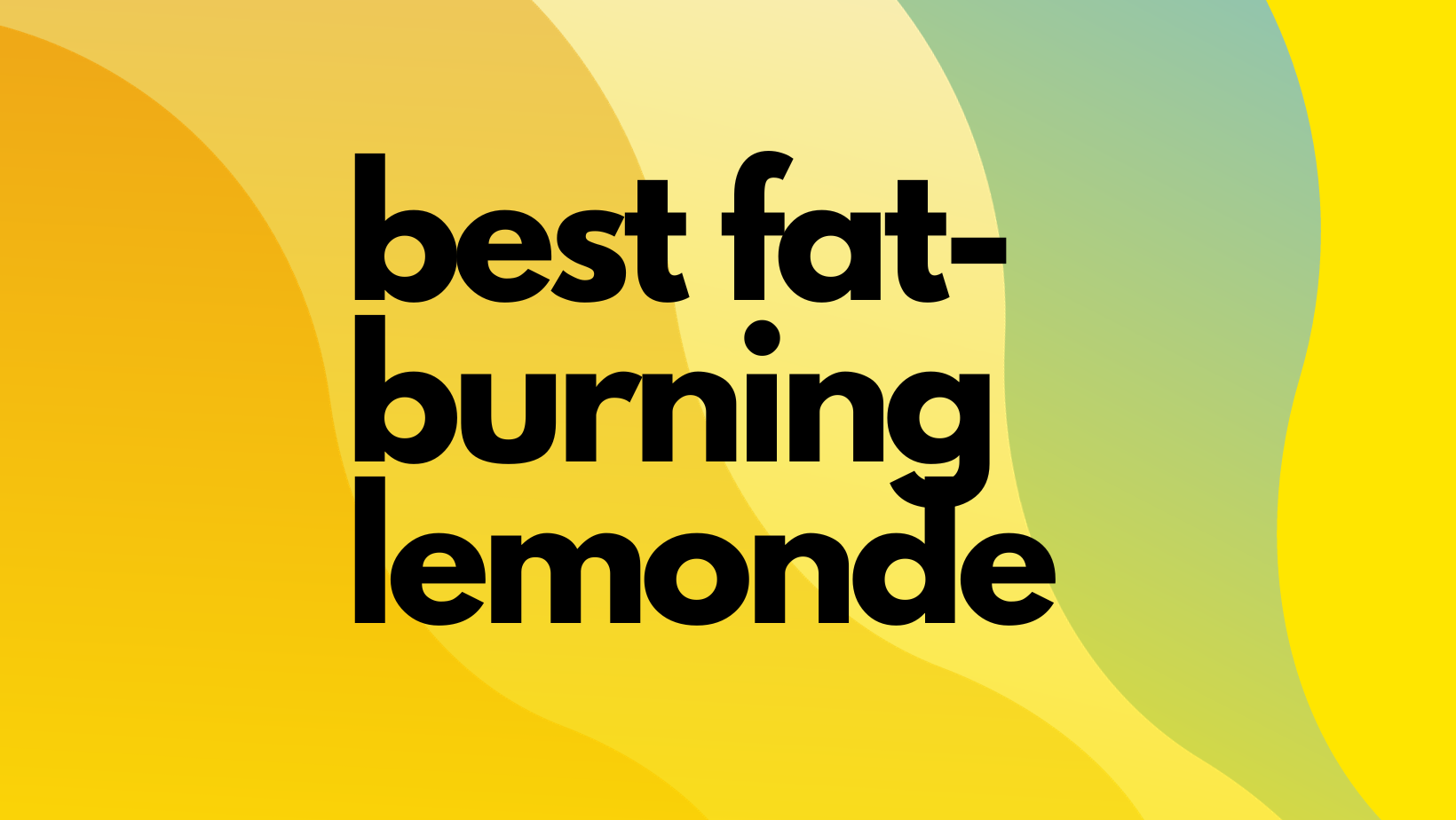 Best Fat-Burning Lemonade